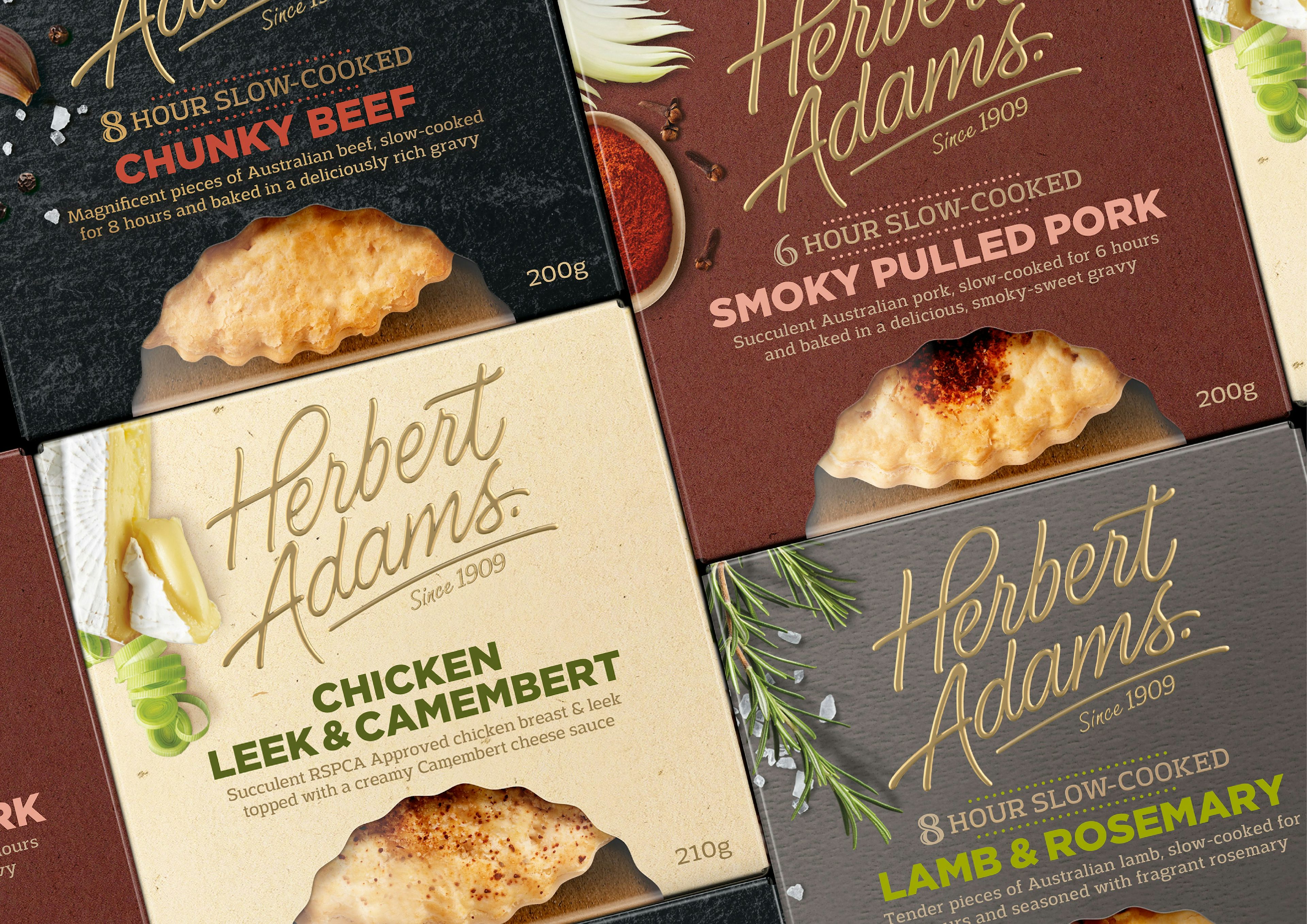Thumbnail image for project: Herbert Adams | Premium Pies